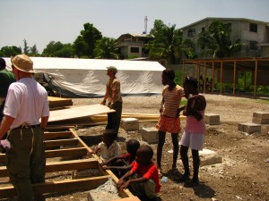 School construction project in Port-au-Prince