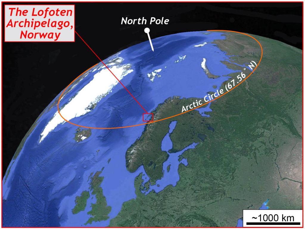 Lofoten and the Arctic Circle. 