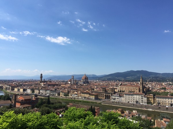 View of Florence from the Piazzale Michelangelo 