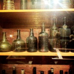 The evolution of wine bottles at the Williamsburg Winery.