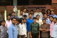 The staff of Santhiram General at the Ortho camp