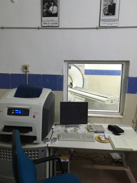 CT and accessories from the Santhiram General hospital