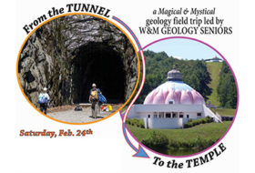 Featured Image for W&M geology field trip called "From the Tunnel to the Temple" led by W&M Geology Seniors