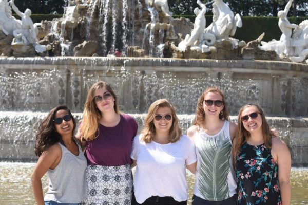 Visiting the Schönbrunn Palace this past summer while studying abroad with friends.