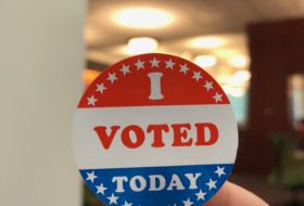 "I Voted Today" sticker