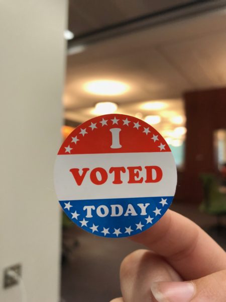 "I Voted Today" sticker
