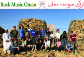 William & Mary scholars at the ancient beehive tombs at Al Ayn, Oman