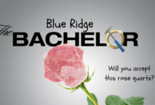 The Blue Ridge Bachelor - Will you accept this rose quartz?